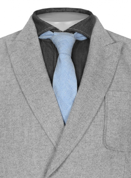 Light Weight Light Gray Tweed Jacket