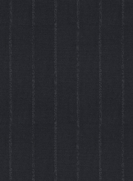 Reda Midnight Blue Stripes Wool Suit