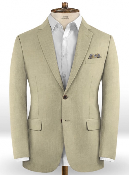 Scabal Sandune Beige Wool Jacket