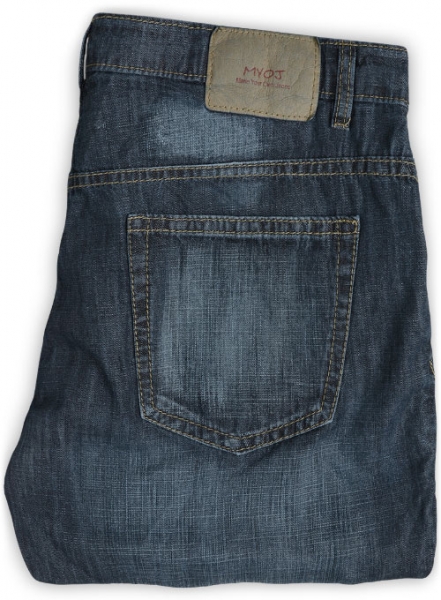 6oz Feather Light Weight Jeans - Scrape Wash