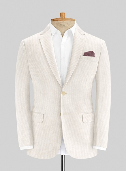 Ivory Corduroy Jacket