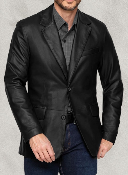 Leather Blazer