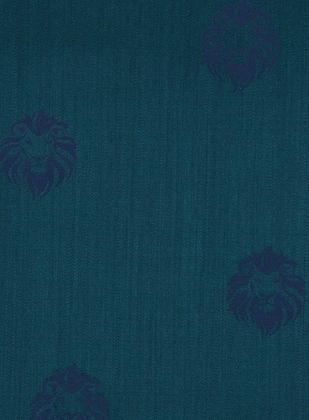 Lion Dark Teal Wool Pants