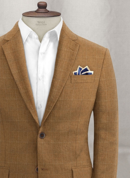 Italian Linen Lappa Checks Suit