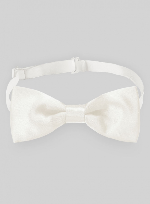 Cream Satin Bow