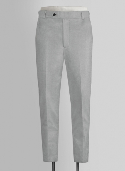 Light Gray Stretch Chino Pants