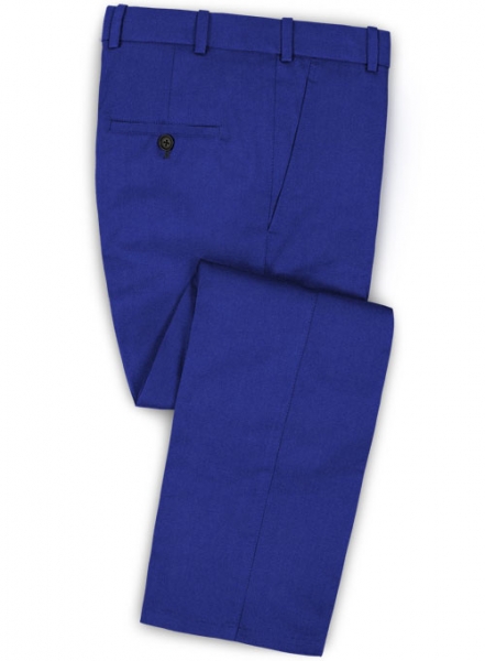 Italian Royal Blue Wool Suit