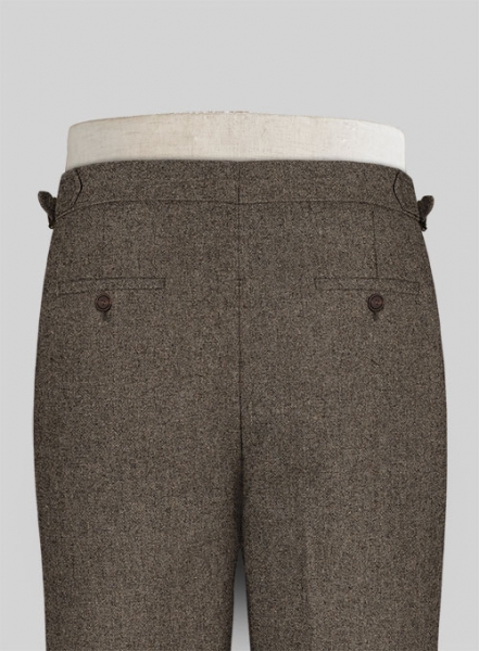 Dapper Brown Tweed Highland Trousers