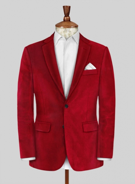 Red Velvet Jacket