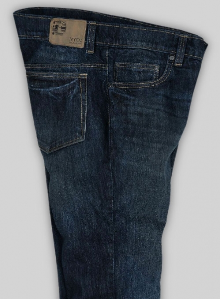 Eddie Blue Hard Wash Whisker Jeans