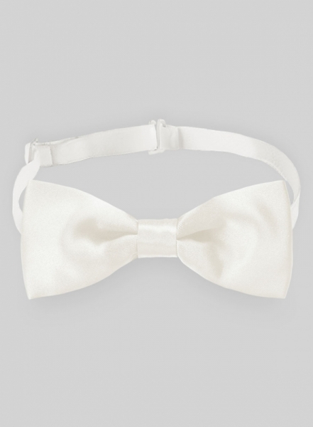 Cream Satin Bow