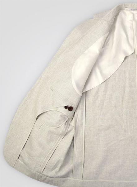 Italian Meadow Unstructured Linen Jacket