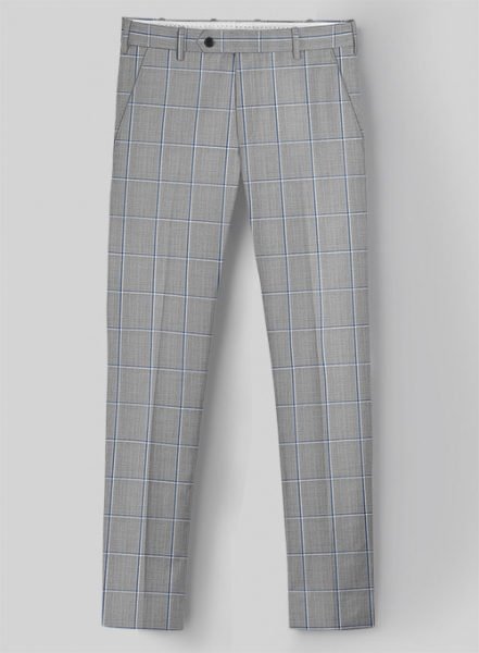 Napolean Aria Light Gray Wool Pants