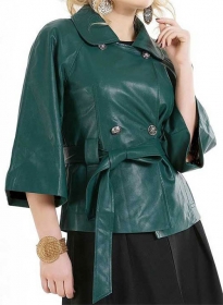 Kimono Leather Jacket # 522