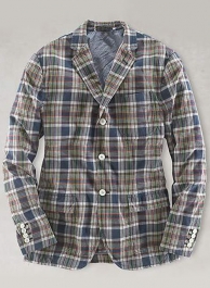 Plaid Jacket - Pre Set Sizes - Quick Order