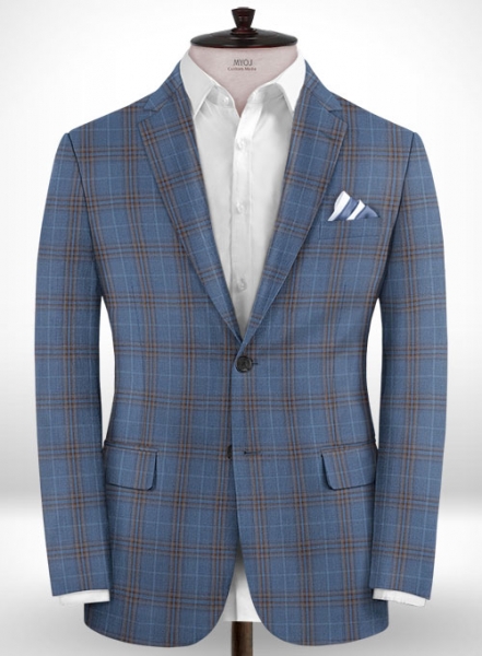 Napolean Tavia Blue Wool Jacket