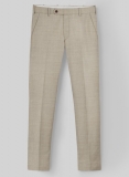 Napolean Melange Khaki Wool Pants