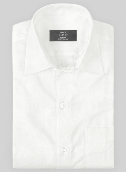 Giza Ivory Cotton Shirt- Full Sleeves