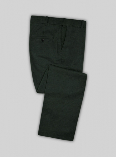 Scabal Dark Green Wool Suit