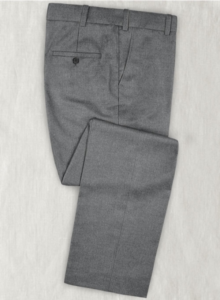 Frosted Mid Gray Terry Rayon Suit