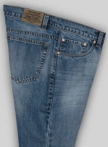 Bullet Denim Jeans - Stone Wash