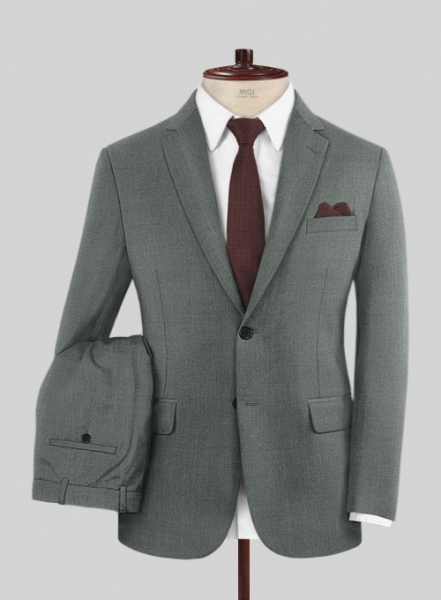 Reda Chief Gray Pure Wool Suit