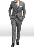 Vintage Glasgow Gray Tweed Suit