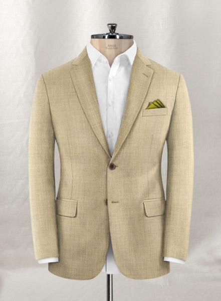 Spring Melange Melon Wool Suit