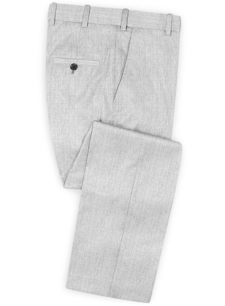 Reda Worsted Light Gray Pure Wool Suit