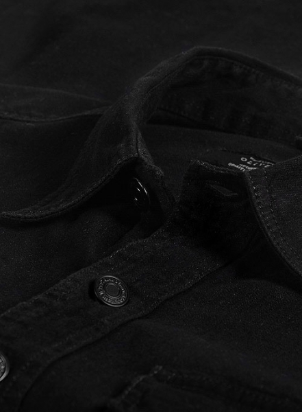 Black Denim Shirt - 7oz