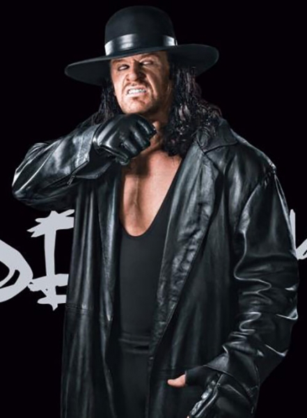 The Undertaker Leather Long Coat