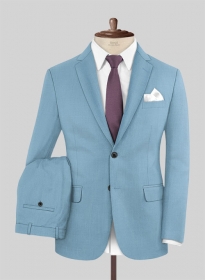 Napolean Taj Blue Wool Suit