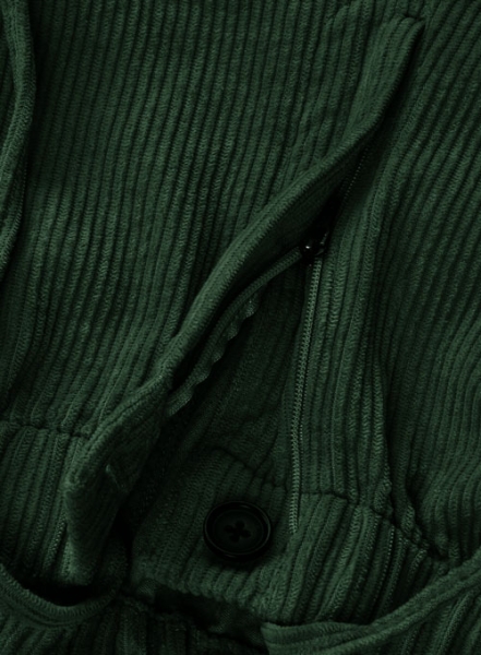 Easy Pants Green Corduroy