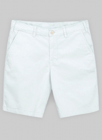 Sky Blue Stretch Summer Chino Shorts