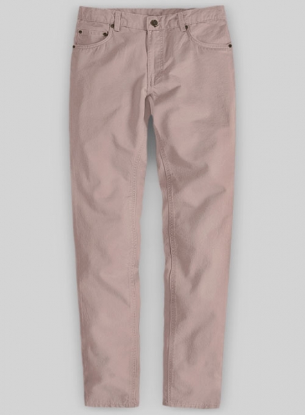 Light Mauve Stretch Chino Jeans