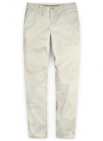 Light Beige Stretch Chino Pants