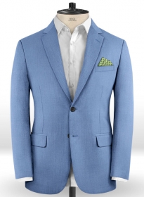 Scabal Metro Blue Wool Jacket