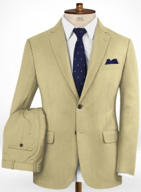 Khaki Wool Suit