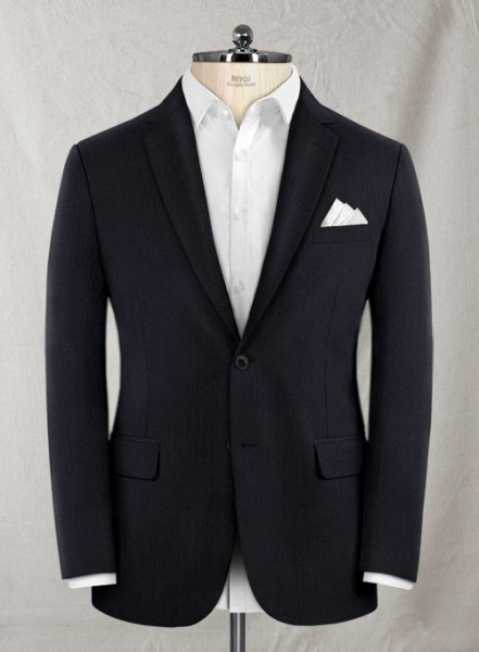 Reda Midnight Blue Wool Jacket