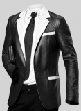 Hampton Leather Blazer