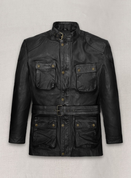 Benjamin Button Leather Jacket