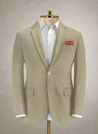 Caccioppoli Cotton Drill Beige Jacket