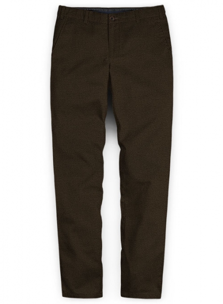 Heavy Dark Brown Chinos