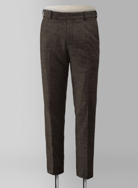 Carre Brown Tweed Pants