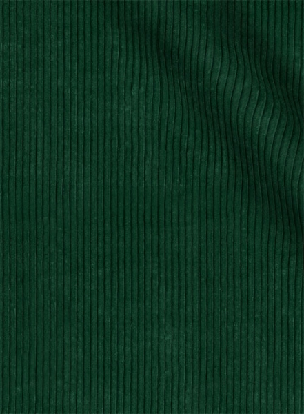 Green Thick Stretch Corduroy Pants