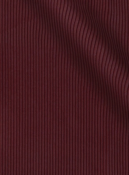 Berry Wine Thick Corduroy Jacket