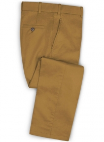 Summer Weight Dark Khaki Chino Pants