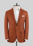 Italian Wool Cashmere Ginger Orange Jacket