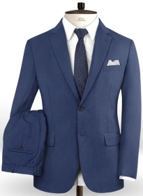 Napolean Bottle Blue Wool Suit