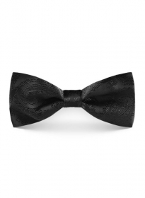 Paisley Bow - Black